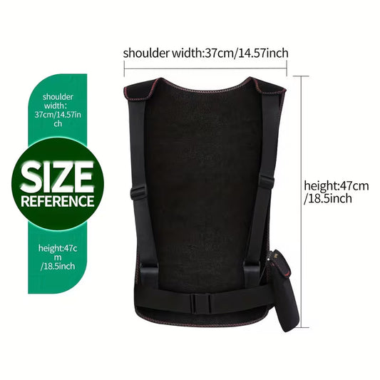 Wearable Back Heating Pad Massager – Adjustable Belt Design with 3 Heat Levels and Auto Shut-Off for Muscle and Back Pain Relief