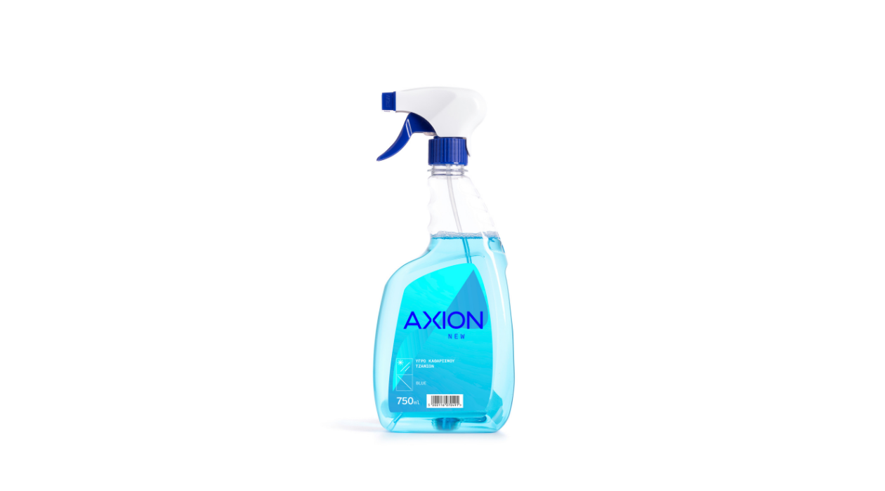 Axion Blue Glass Cleaner Spray 750ml