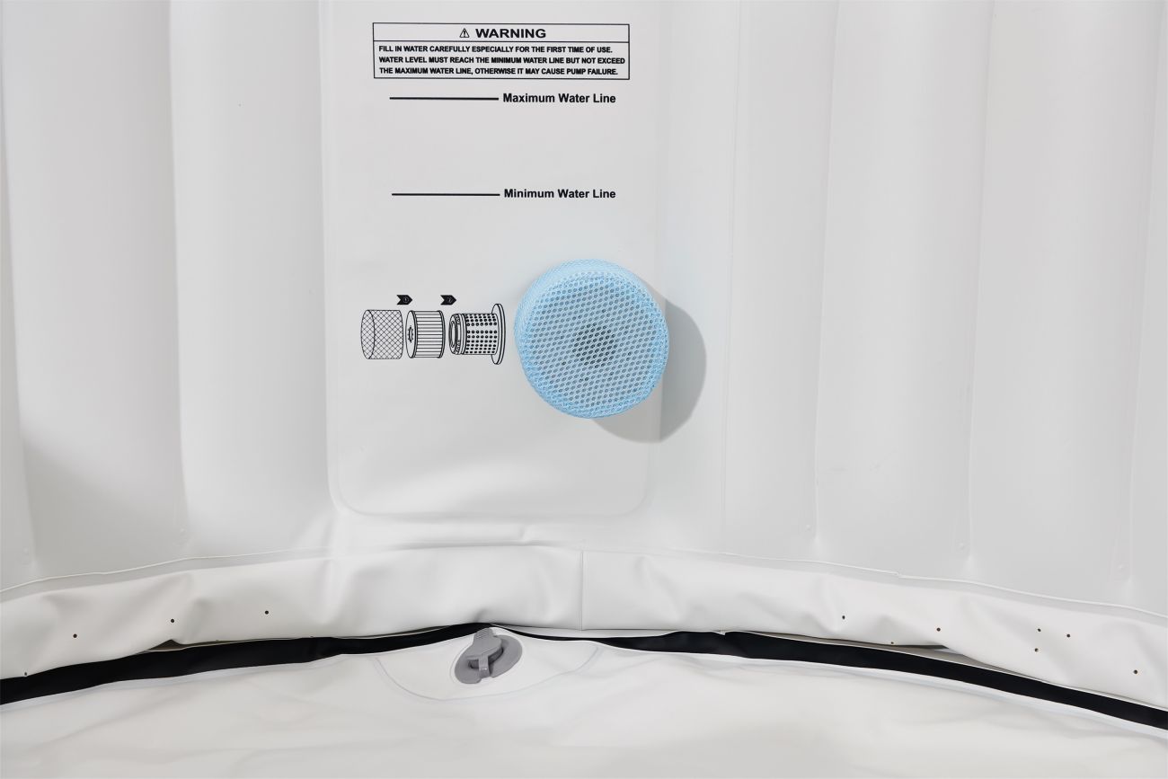 MSpa Ottoman Comfort Series Round Bubble Spa (4+2 Persons)