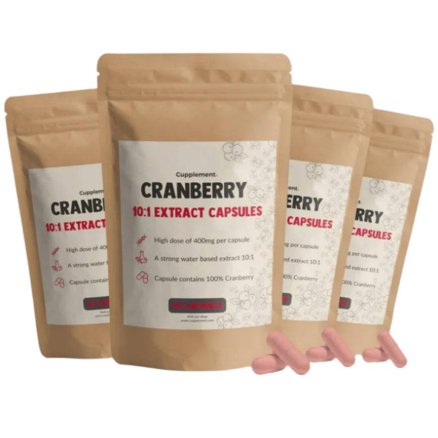 Cupplement, Cranberry Extract Capsules, 400 mg (60 capsules) - GREEN LIFE CYPRUS