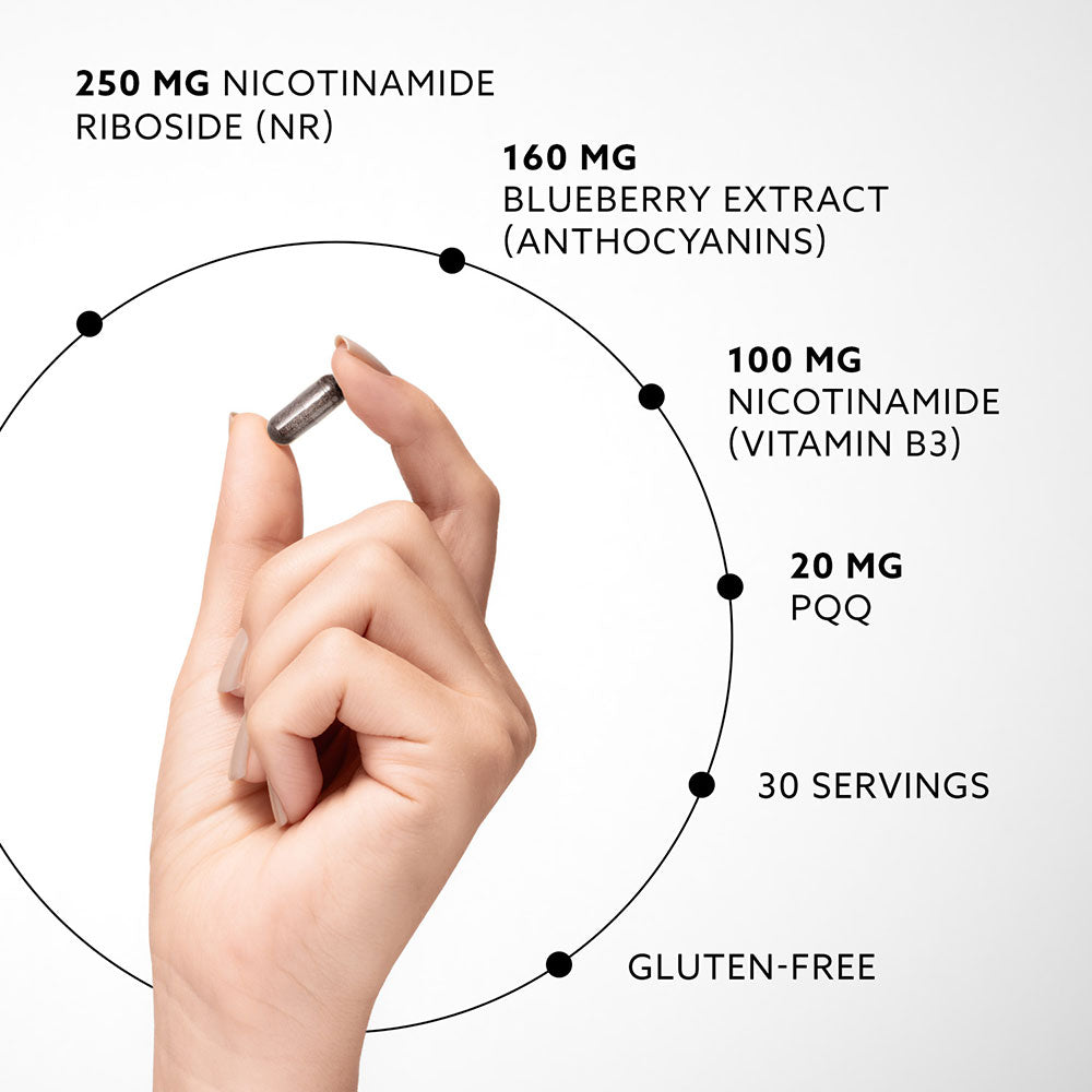 Purovitalis, NAD+ Booster, 30 Capsules - GREEN LIFE CYPRUS