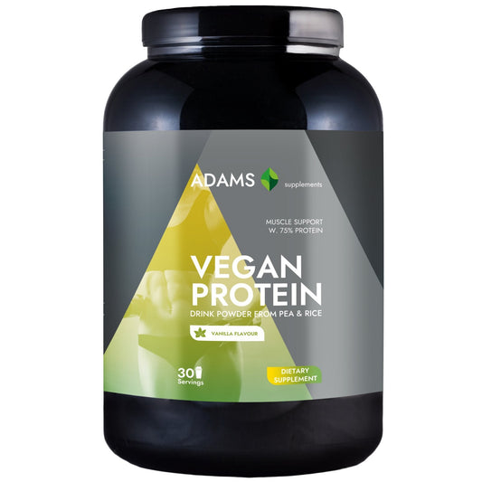 Adams Supplements, Vegan protein, 908g - GREEN LIFE CYPRUS