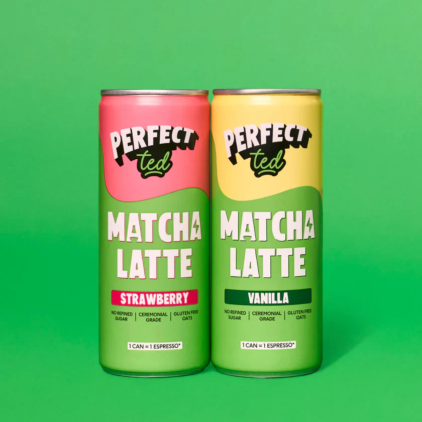 PerfecTed, Strawberry Oat Matcha Latte, 250ml - GREEN LIFE CYPRUS