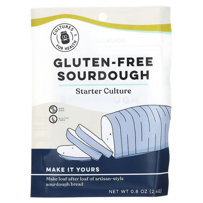Cultures for Health, Gluten-Free Sourdough, 0.8 oz (2.4 g) - GREEN LIFE CYPRUS