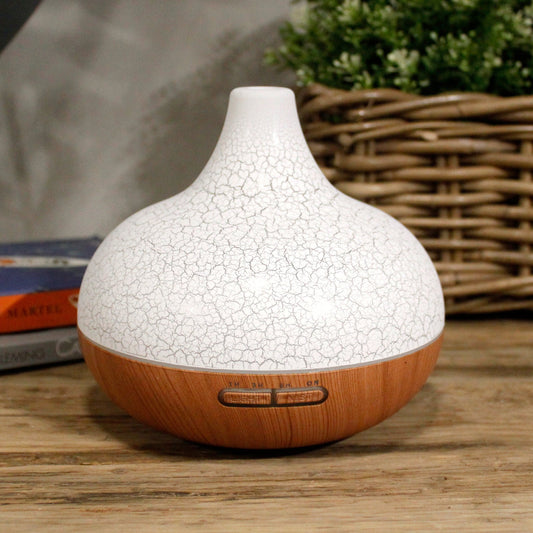 AW Gifts, Santorini Atomiser - Shell Effect - USB - Colour Change - Timer - GREEN LIFE CYPRUS