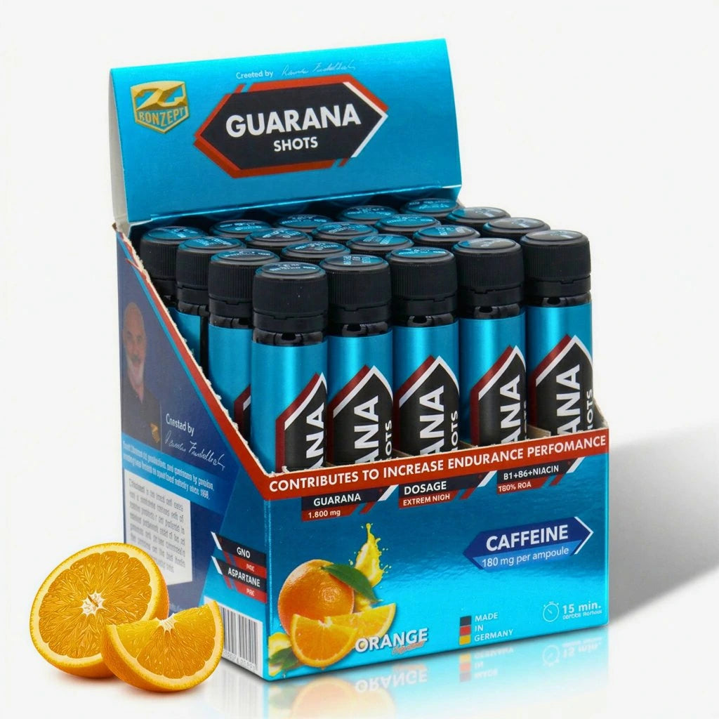 ZKONZEPT GUARANA 1,800 SHOTS 20 AMPOULES ORANGE