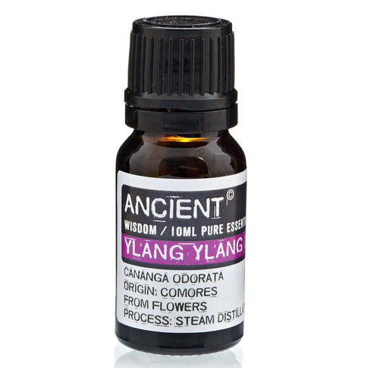 AW Gifts Ylang Ylang III essential oil in a 10ml bottle, ideal for skin care and aromatherapy uses.