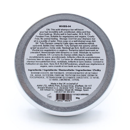 AW Gifts, Wild Hare Solid Shampoo- Tutti Frutti, 60g - GREEN LIFE CYPRUS