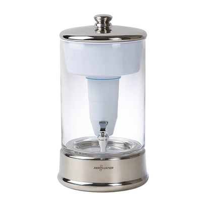 ZeroWater, 9 Liter Glass Water Filter Dispencer - GREEN LIFE CYPRUS