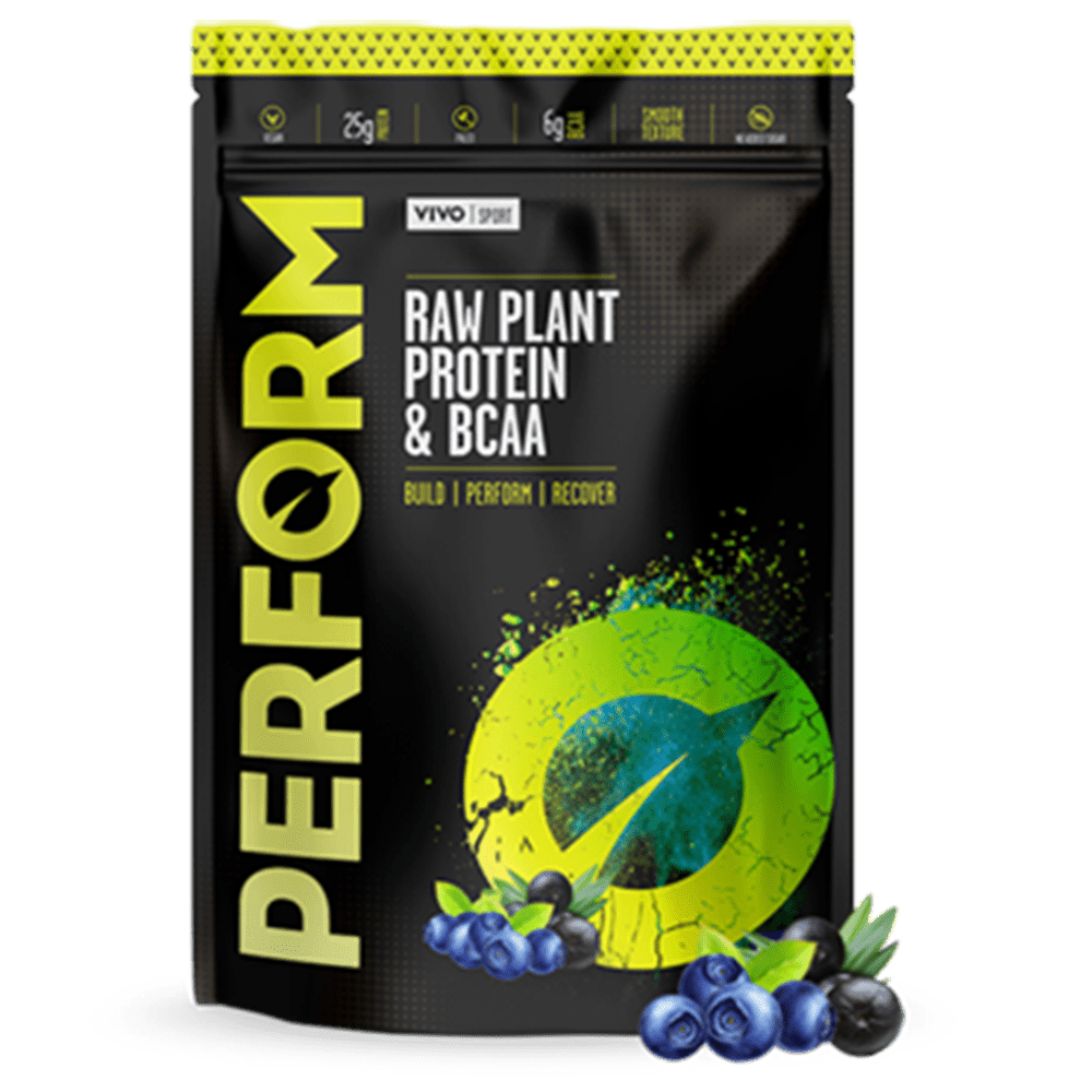PERFORM Raw Plant Protein & BCAA (7 Servings) - Vivo Life - GREEN LIFE CYPRUS