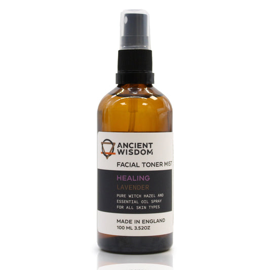 AW Gifts, Facial Toner Mist - Witch Hazel with Lavender, 100ml - GREEN LIFE CYPRUS