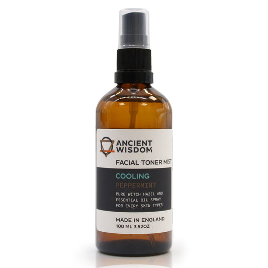 AW Gifts, Facial Toner Mist - Witch Hazel with Peppermint, 100ml - GREEN LIFE CYPRUS