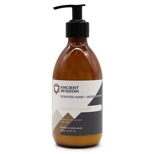 AW Gifts, Coconut & Lemon Lotion, 300ml - GREEN LIFE CYPRUS