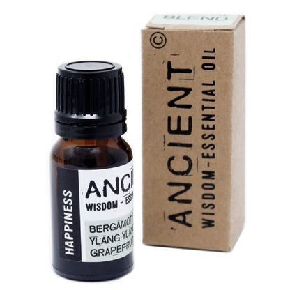 AW Gifts, Happiness Essential Oil Blend - Boxed - 10ml - GREEN LIFE CYPRUS
