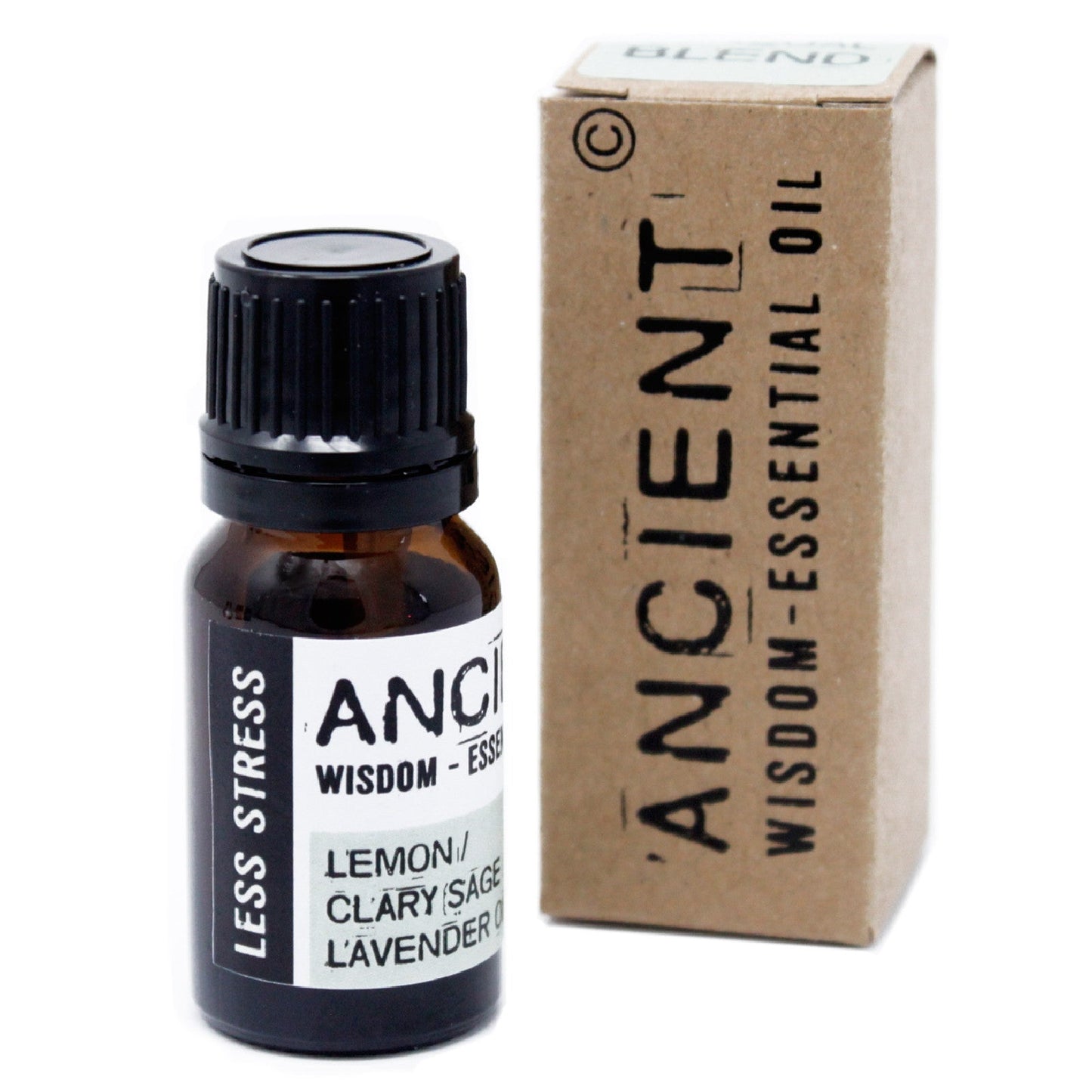 AW Gifts, Less Stress Essential Oil Blend - Boxed - 10ml - GREEN LIFE CYPRUS