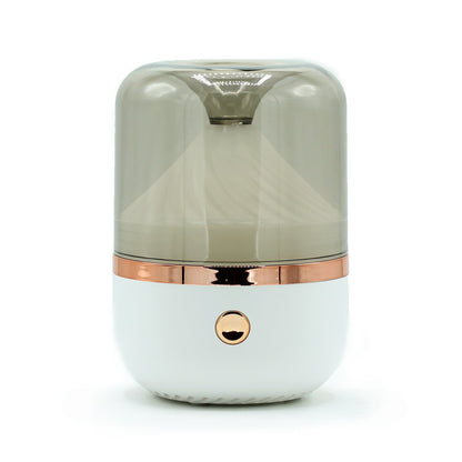 AW Gifts, Urban Aroma Diffuser White & Bronze- USB - Colour Change - GREEN LIFE CYPRUS
