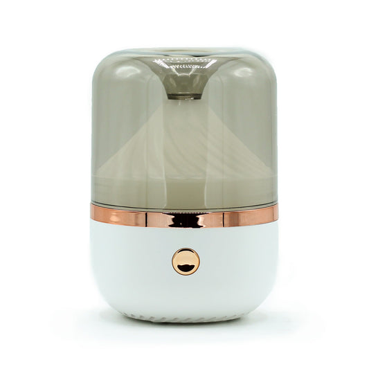 AW Gifts, Urban Aroma Diffuser White & Bronze- USB - Colour Change - GREEN LIFE CYPRUS