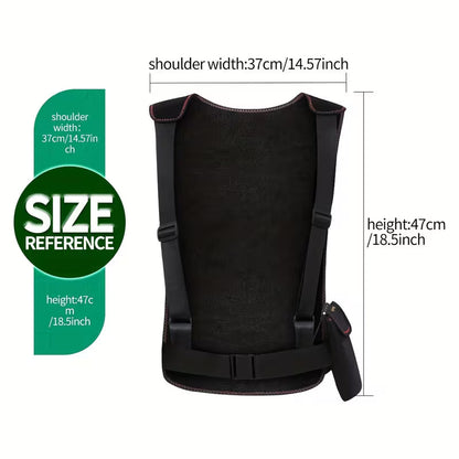 Wearable Back Heating Pad Massager – Adjustable Belt Design with 3 Heat Levels and Auto Shut-Off for Muscle and Back Pain Relief