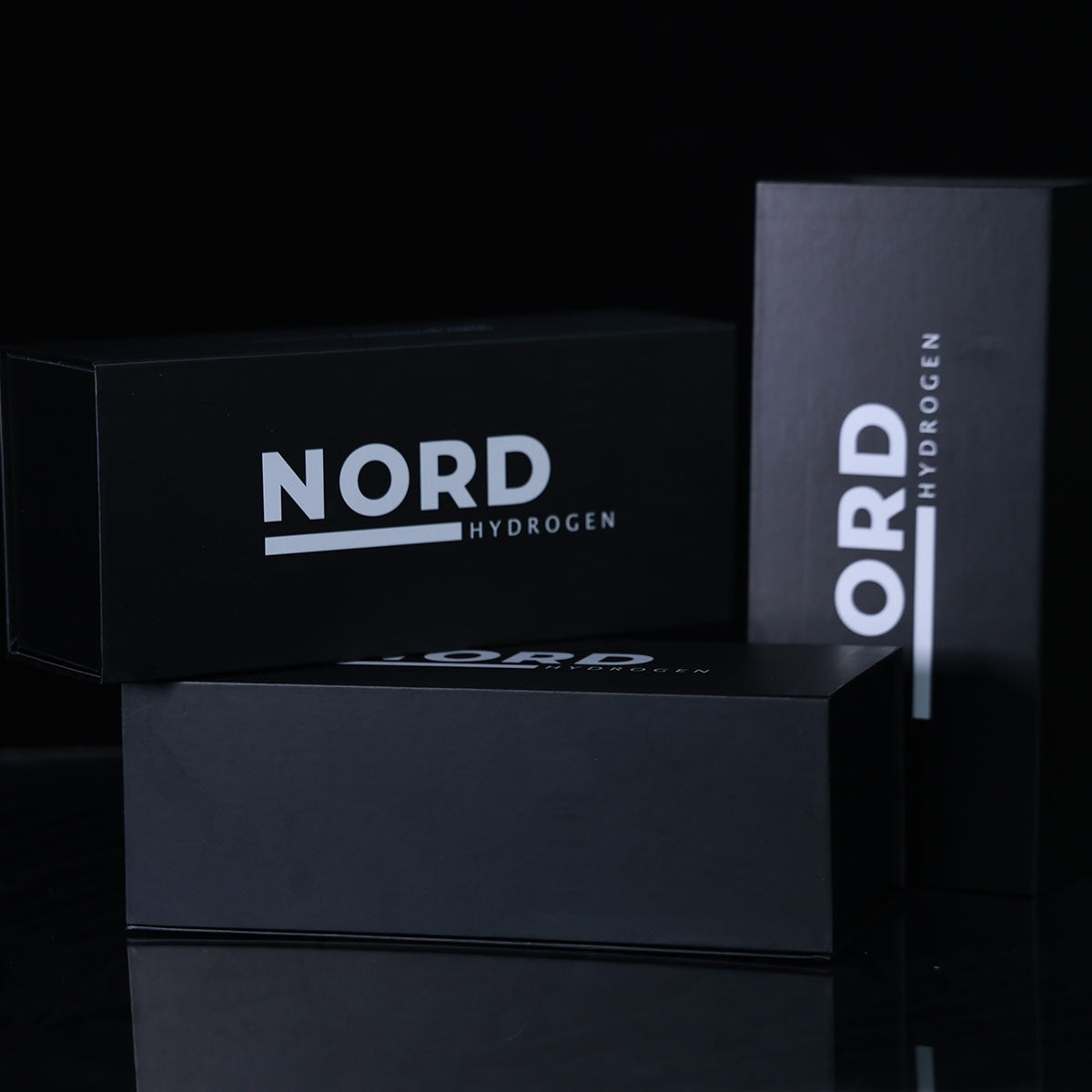 Nord, Hydrogen Water Bottle, Horizon Black, 5000 PPB, 280ml - GREEN LIFE CYPRUS
