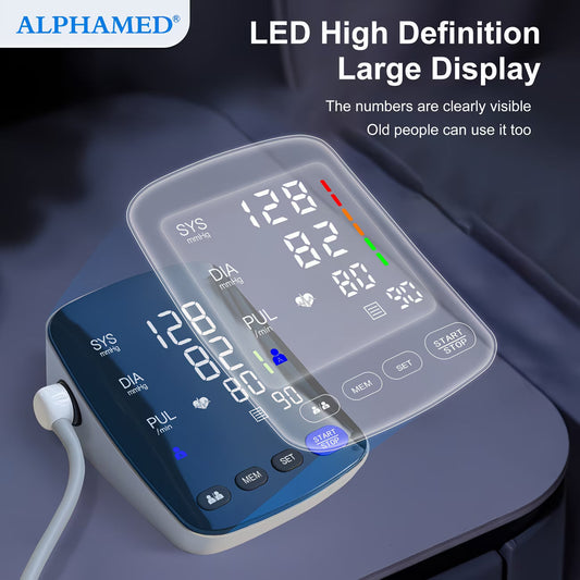 ALPHAMED Rechargeable Digital Blood Pressure Monitor