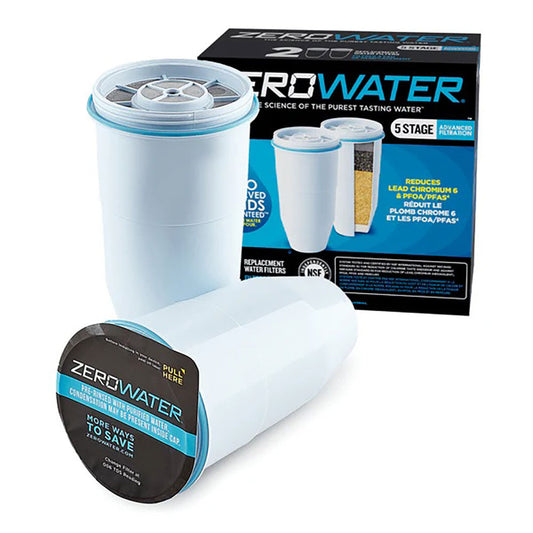 ZeroWater, 5 Stage Ion Exchange Replacement Filter, 2 pack - GREEN LIFE CYPRUS