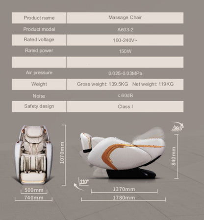 A-632 Massage Chair - GREEN LIFE CYPRUS