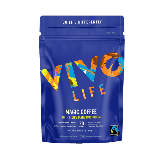 MAGIC ORGANIC COFFEE with Lion’s mane mushroom - Vivo Life - GREEN LIFE CYPRUS