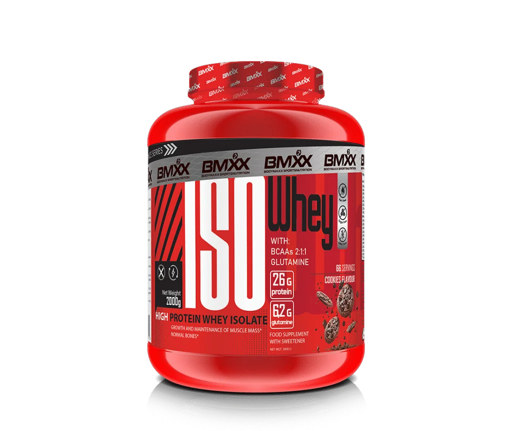BMXX ISO WHEY – PURE NATIVE WHEY ISOLATE 2Kg COOKIES