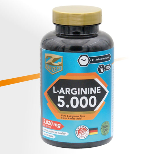 ZKONZEPT L-ARGININE 5,000 100 CAPSULES