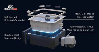 MSpa Oslo Sapphire Modular Outdoor Spa