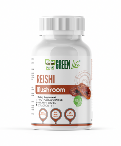 🍄 Green Life Reishi Mushroom – Balance, Immunity & Daily Wellbeing - GREEN LIFE CYPRUS