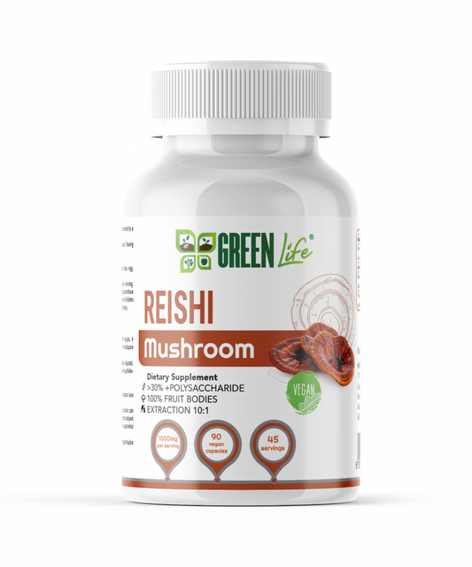 🍄 Green Life Reishi Mushroom – Balance, Immunity & Daily Wellbeing - GREEN LIFE CYPRUS