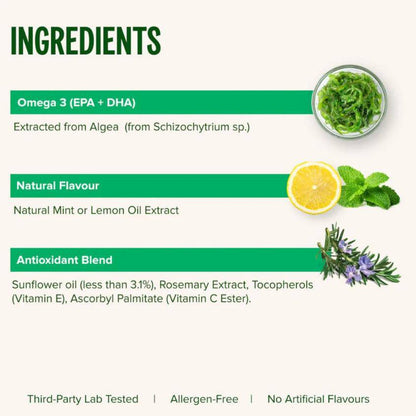 OMEGA 3- Plant Based - Vivo Life - GREEN LIFE CYPRUS