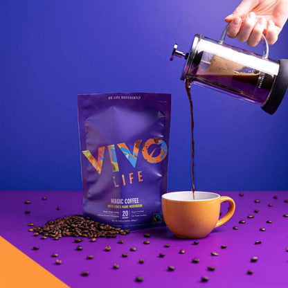 MAGIC ORGANIC COFFEE with Lion’s mane mushroom - Vivo Life - GREEN LIFE CYPRUS