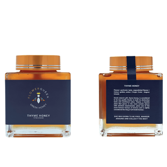 LV Natural Foods, Queen Thyme Honey - GREEN LIFE CYPRUS