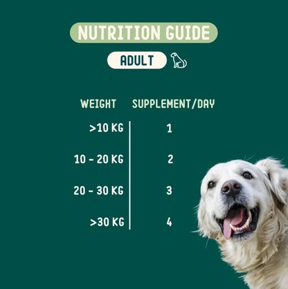 IMBY Calming dog product featuring a soothing formula for relaxation in pets, displayed in its packaging.