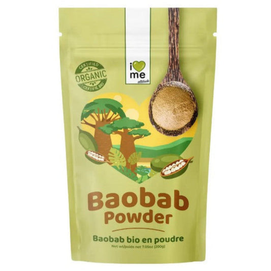 I LOVE ME, Organic baobab powder, 200g - GREEN LIFE CYPRUS