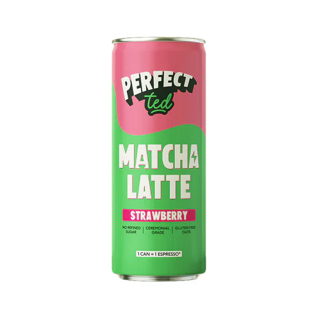 PerfecTed, Strawberry Oat Matcha Latte, 250ml - GREEN LIFE CYPRUS