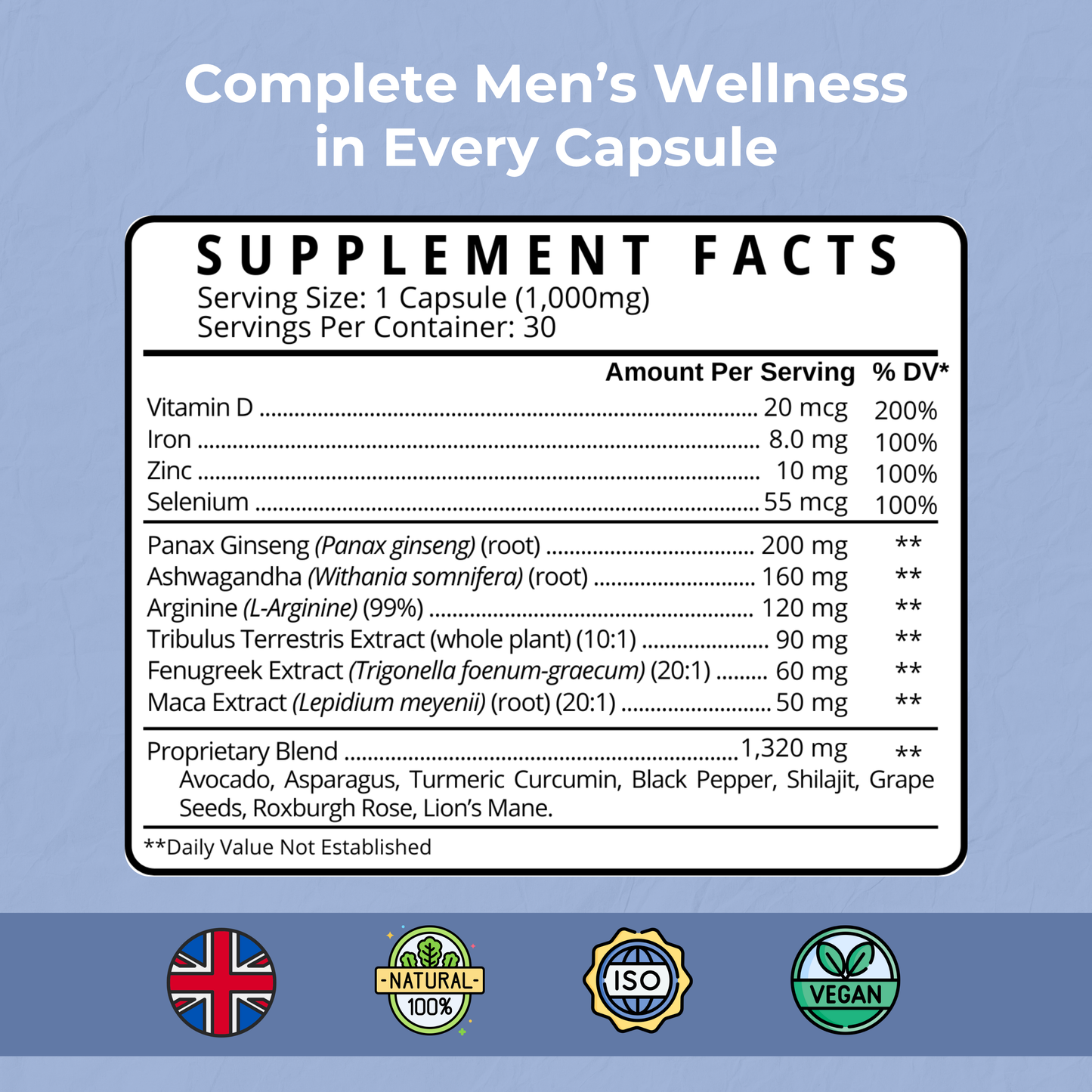 T-Boost – Natural Energy & Vitality Formula for Men 100% Natural, Strenght & Spices - GREEN LIFE CYPRUS