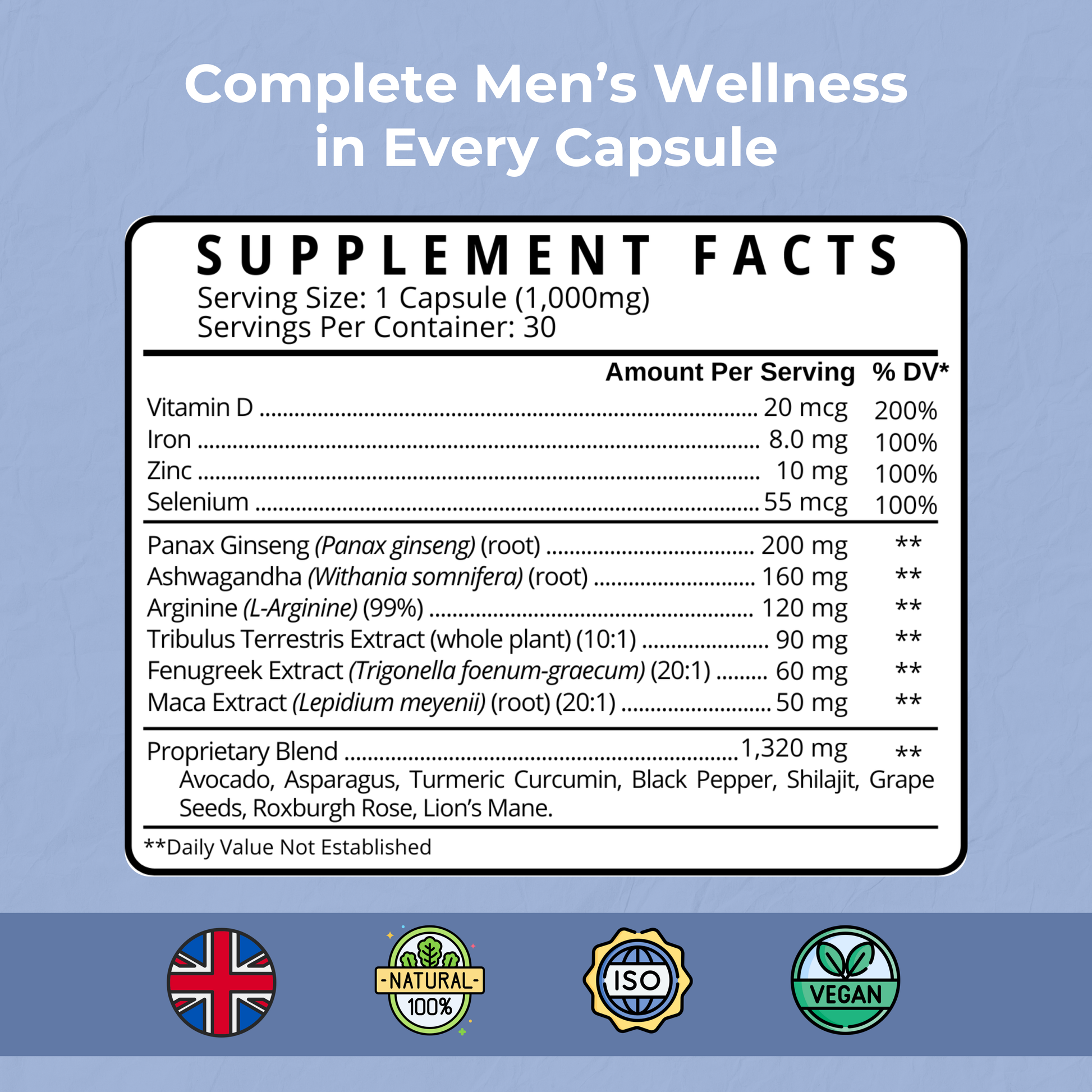 T-Boost – Natural Energy & Vitality Formula for Men 100% Natural, Strenght & Spices - GREEN LIFE CYPRUS