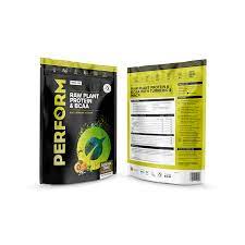 LARGE PERFORM Raw Plant Protein & BCAA - Vivo Life Maca Salted Caramel