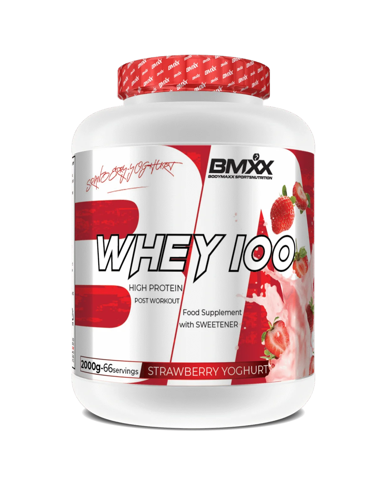 BMXX WHEY 100 2KG STRAWBERRY-YOGURT