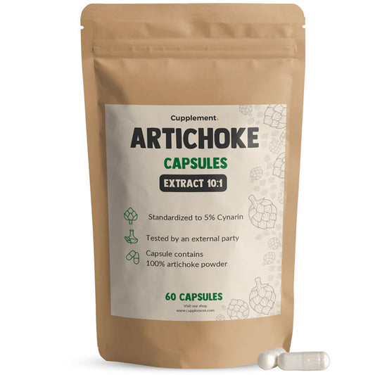 Cupplement, Artichoke Extract, 60 Capsules - GREEN LIFE CYPRUS
