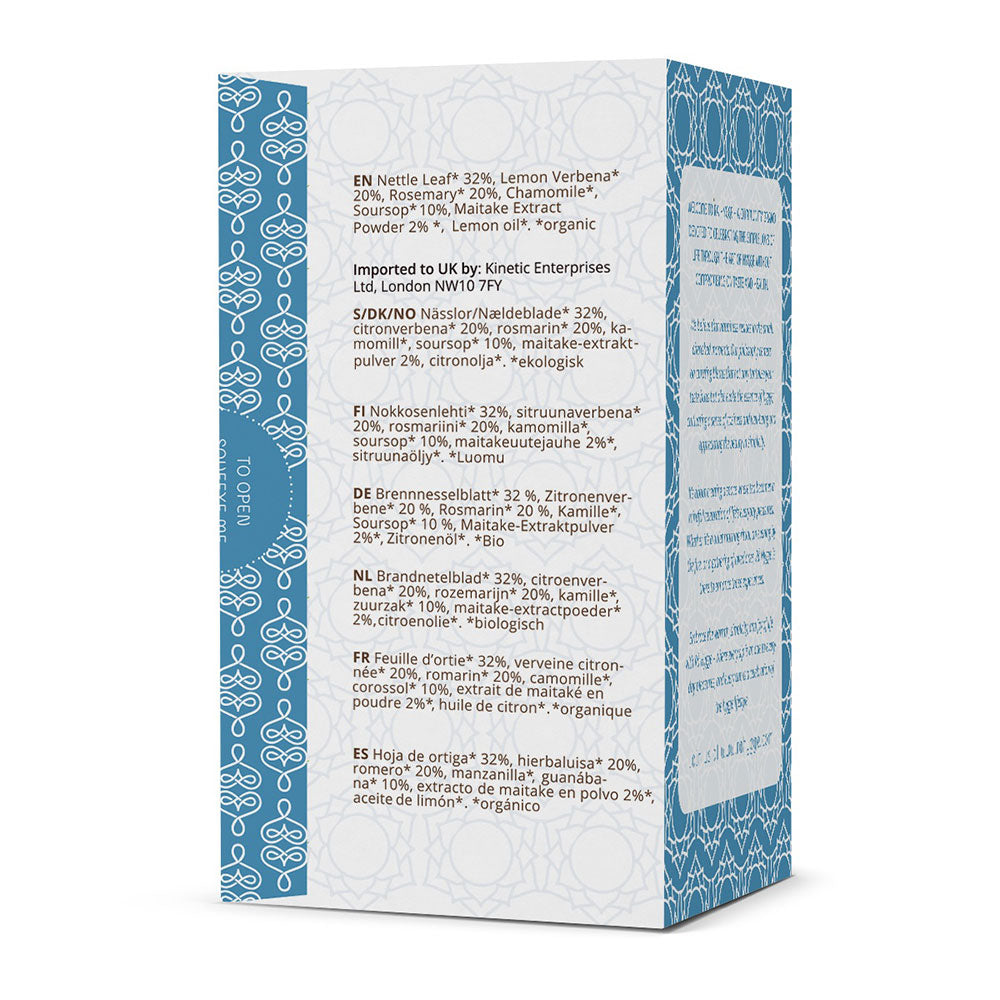 RA Hygge, BIO Moody Blues, Herbal Tea with Maitake, 16 Bags - GREEN LIFE CYPRUS