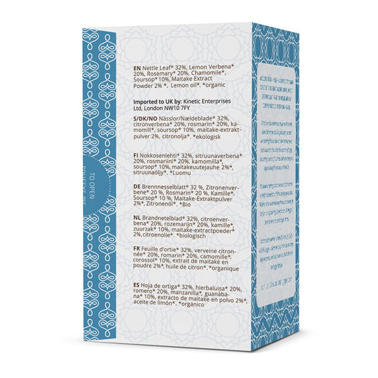 RA Hygge, BIO Moody Blues, Herbal Tea with Maitake, 16 Bags - GREEN LIFE CYPRUS