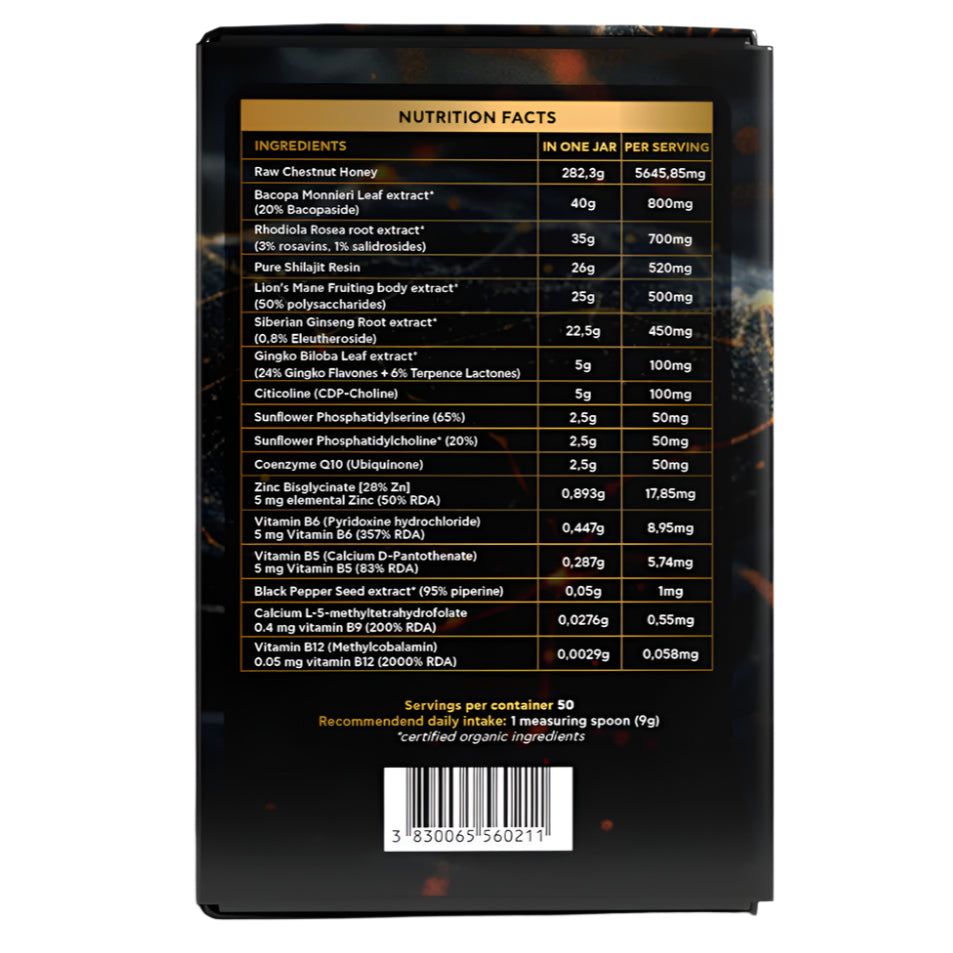 MountainDrop, Genius Brain Booster, 450g - GREEN LIFE CYPRUS