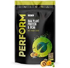 PERFORM Raw Plant Protein & BCAA (7 Servings) - Vivo Life - GREEN LIFE CYPRUS