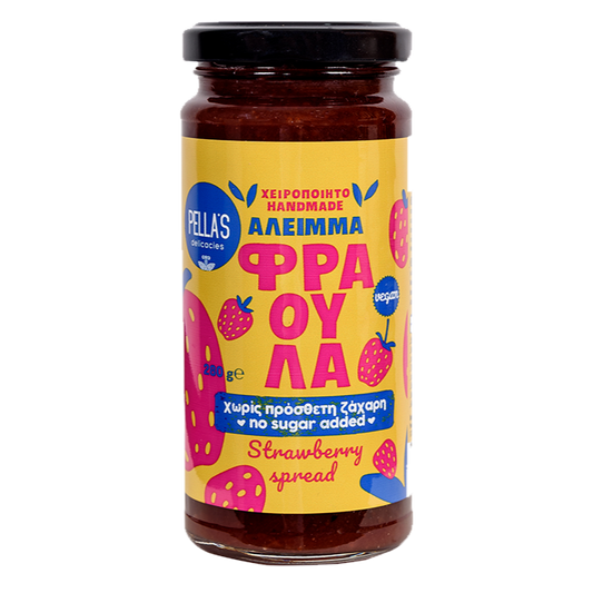 Pella's Delicacies, Strawberry Spread, 280g - GREEN LIFE CYPRUS