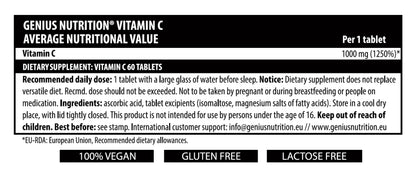 VITAMIN C 60 tabs/60 serv - GREEN LIFE CYPRUS