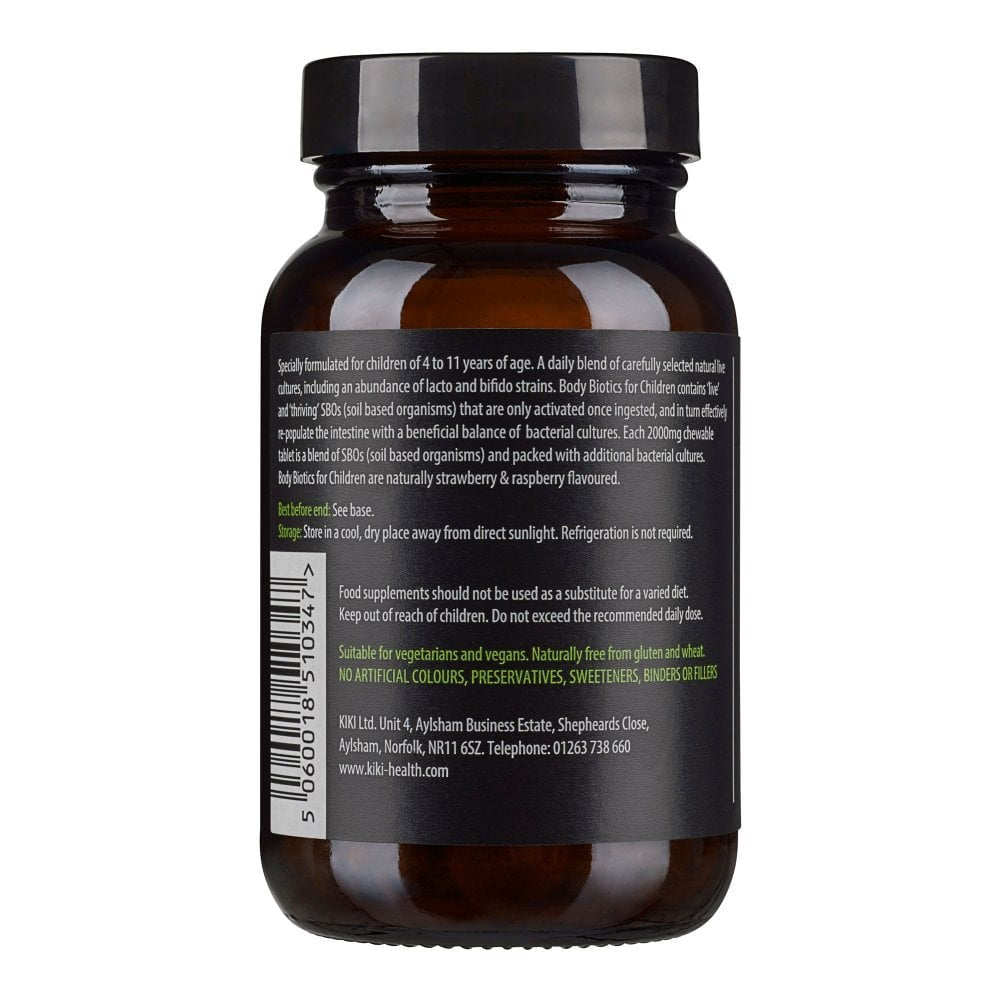 Kiki Health, Body Biotic For Children Real Fruit , 30 Gummies - GREEN LIFE CYPRUS